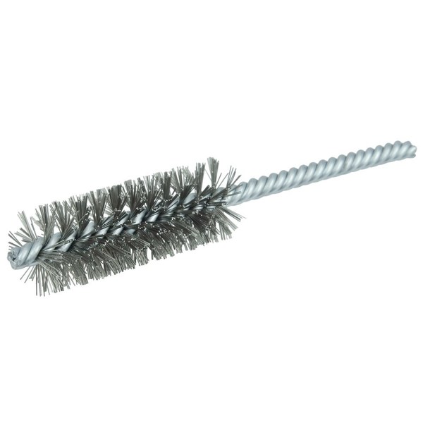 Weiler 7/8" Power Tube Brush, .0104" Wire Fill, 2-1/2" Brush Length 21123